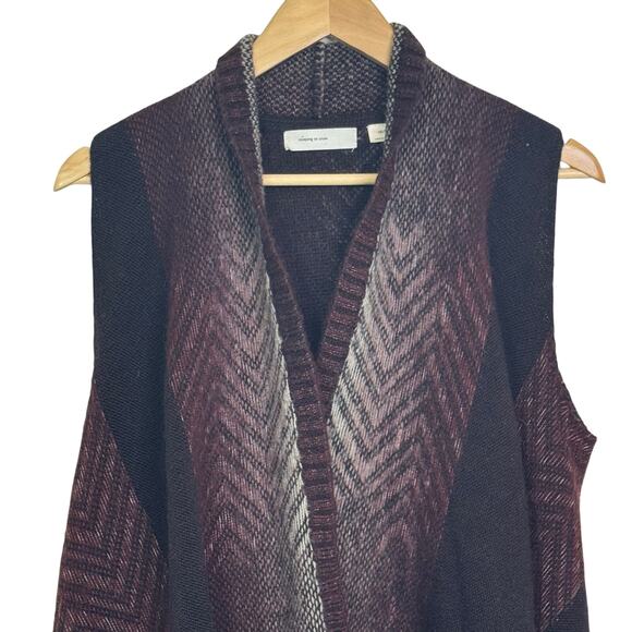Anthropologie Sleeping On Snow Women’s Mabli Open Cardigan Vest Wool Aztec XS - Picture 3 of 10